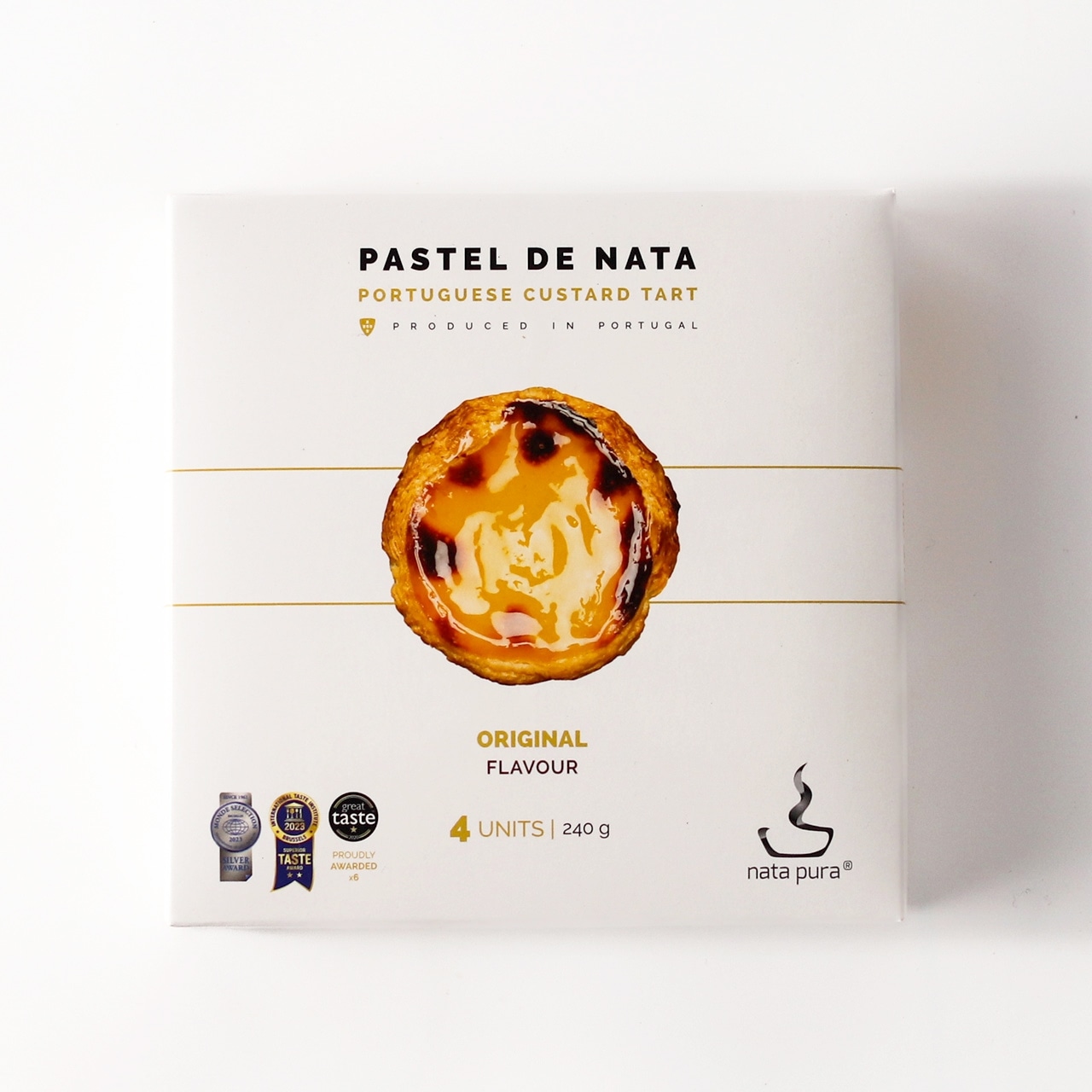 濃厚なめらか食感のエッグタルト（パステル・デ・ナタ）