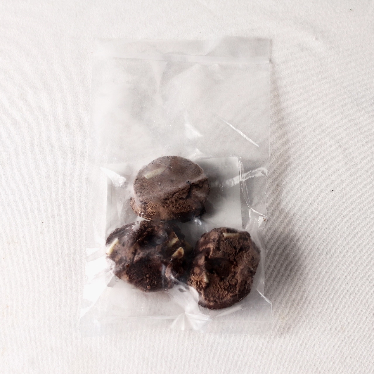 【3枚】チョコ＆ミルク 焼くだけ ソフトクッキー生地（アメリカンホームメイドタイプ）