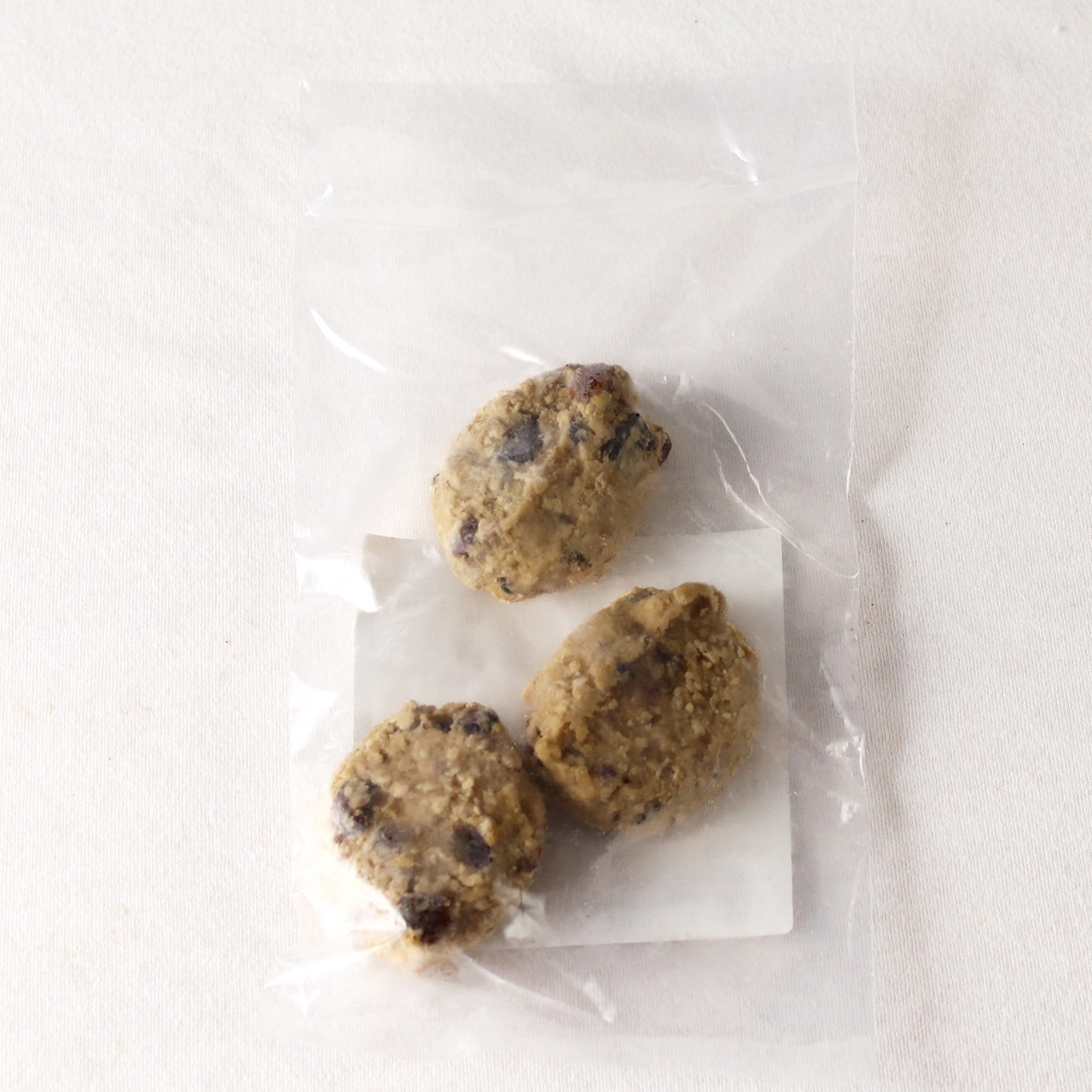 【3枚】レーズンチョコ オートミール 焼くだけ ソフトクッキー生地（アメリカンホームメイドタイプ）