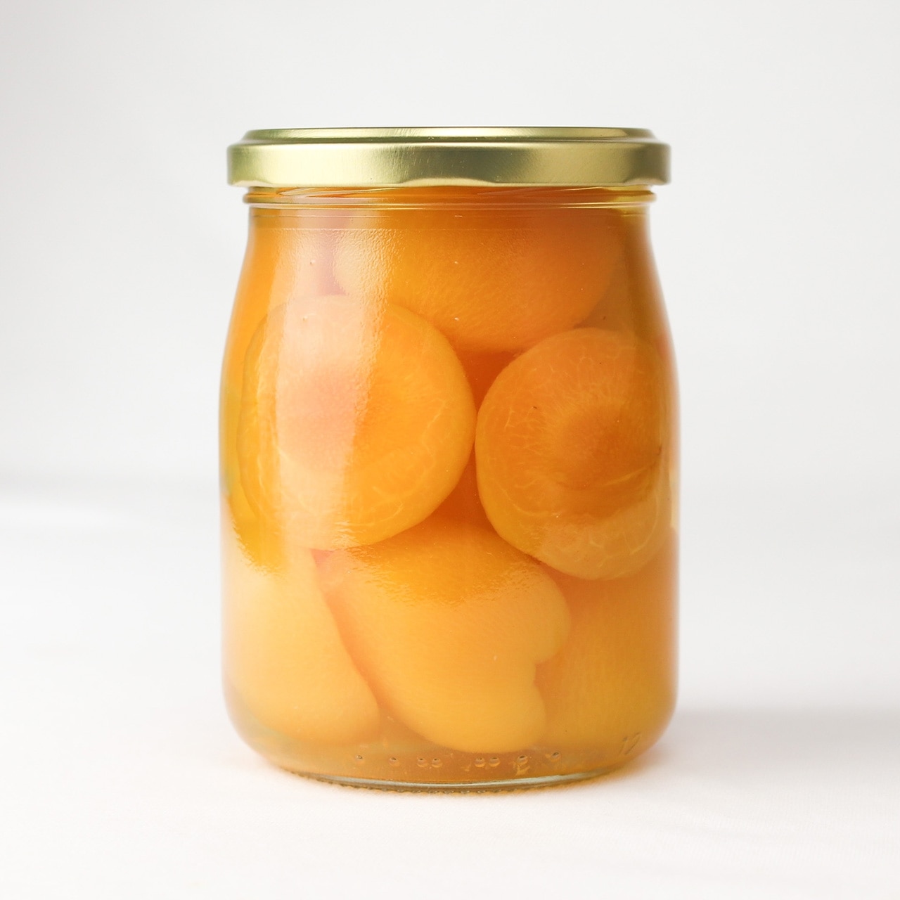 【お買い得】 あんずのシロップ漬け(瓶詰) 550g