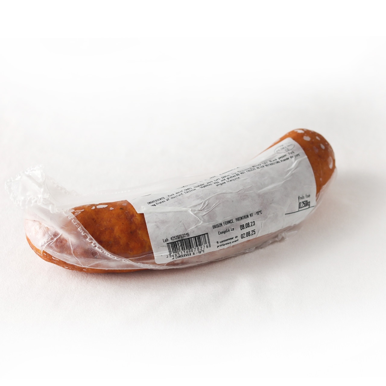 【お買い得】 ソシソン ア ライユ 250ｇ （にんにく風味のソーセージ）