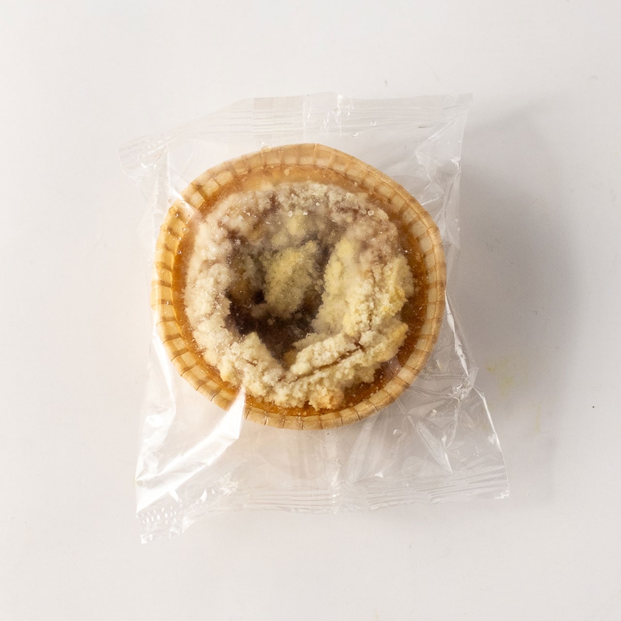 ザクっと食感クランブルのアップルシナモンミニタルト 2個入り