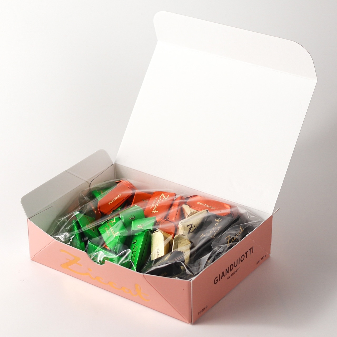 美食の街トリノの贅沢ジャンドゥーヤ(チョコレート)4種×10個