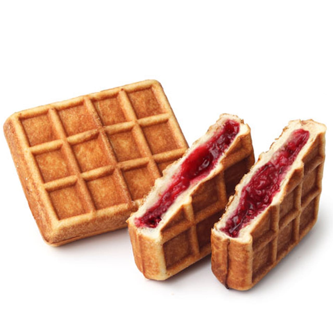 パン職人謹製 甘酸っぱい贅沢ベリーのマジックワッフルサンド（2個）