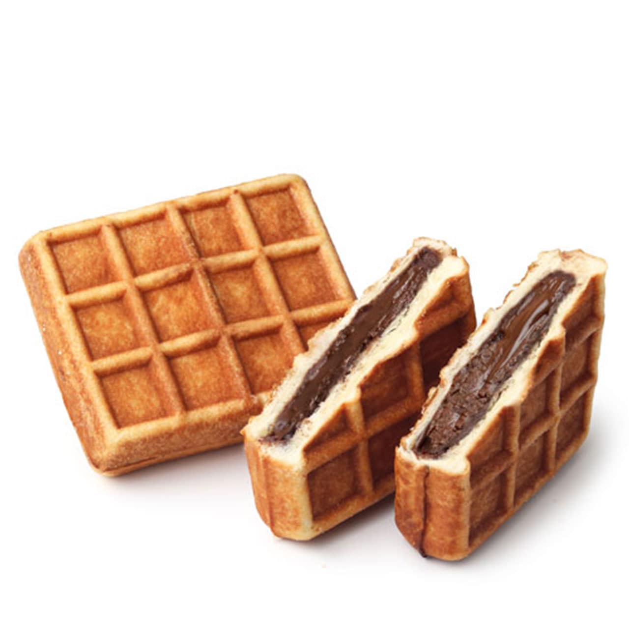 パン職人謹製 濃厚ベルギーチョコレートのマジックワッフル（2個）