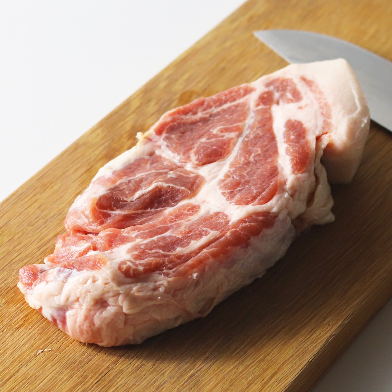 【限定入荷】250g テルエルポーク肩ロース ステーキカット