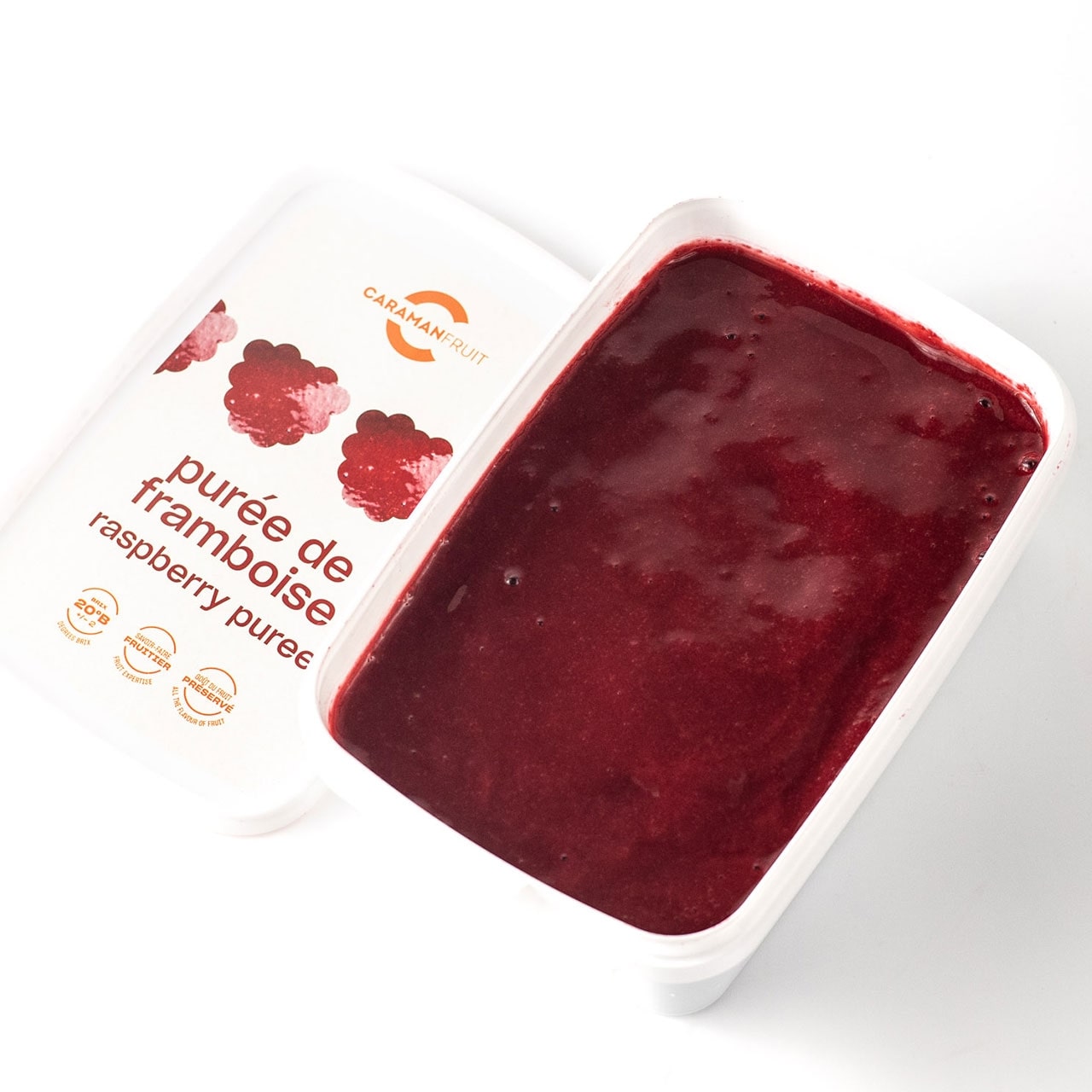 フランボワーズ (ラズベリー) 冷凍ピューレ 1kg