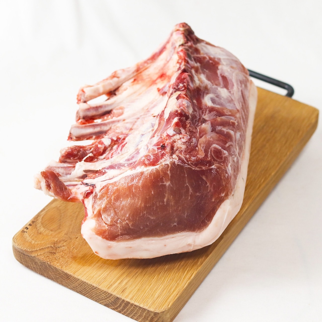 【お買い得】2.8kg 骨付きテルエルポーク ロース ブロック