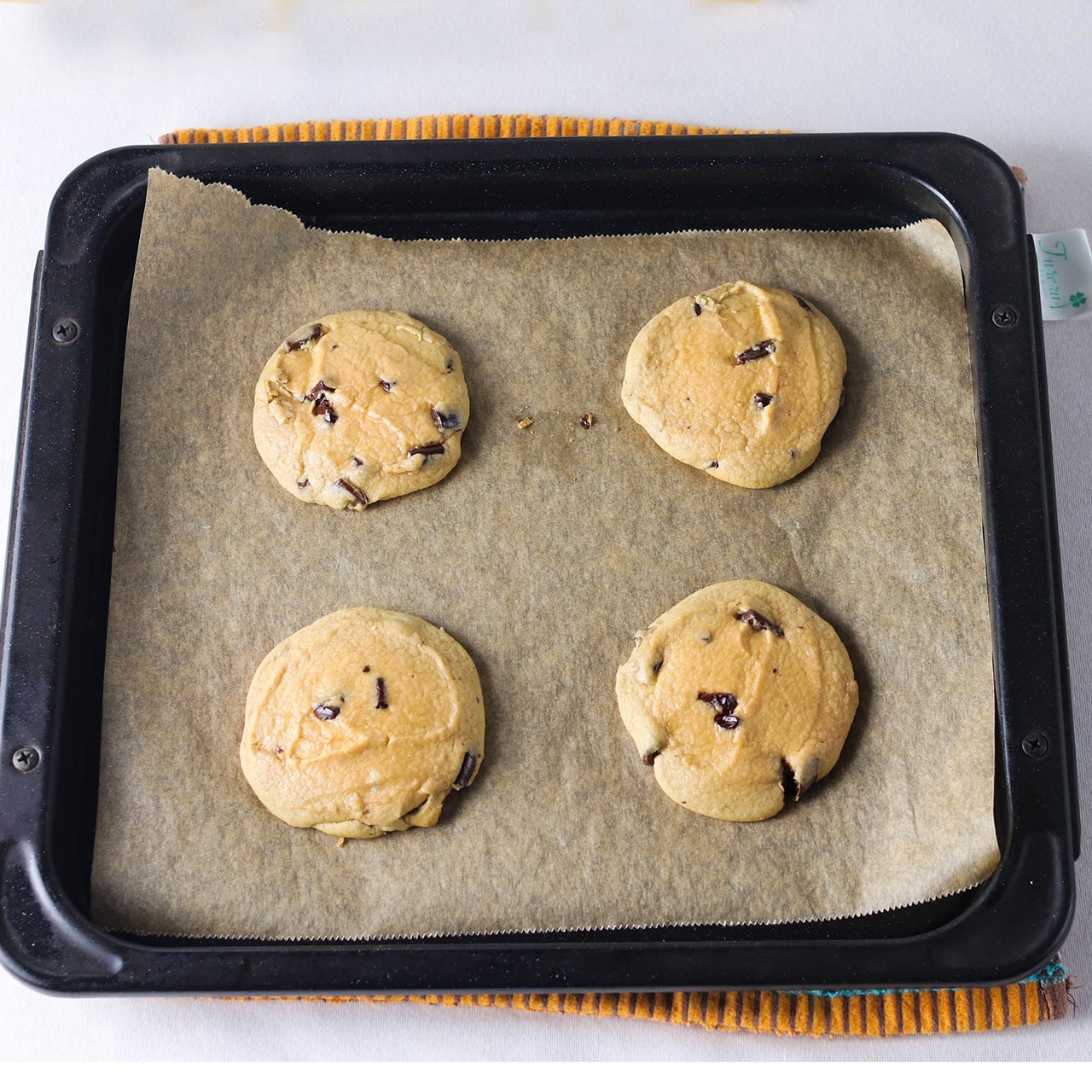 【お買い得・3枚】チョコチップ 焼くだけ ソフトクッキー生地
