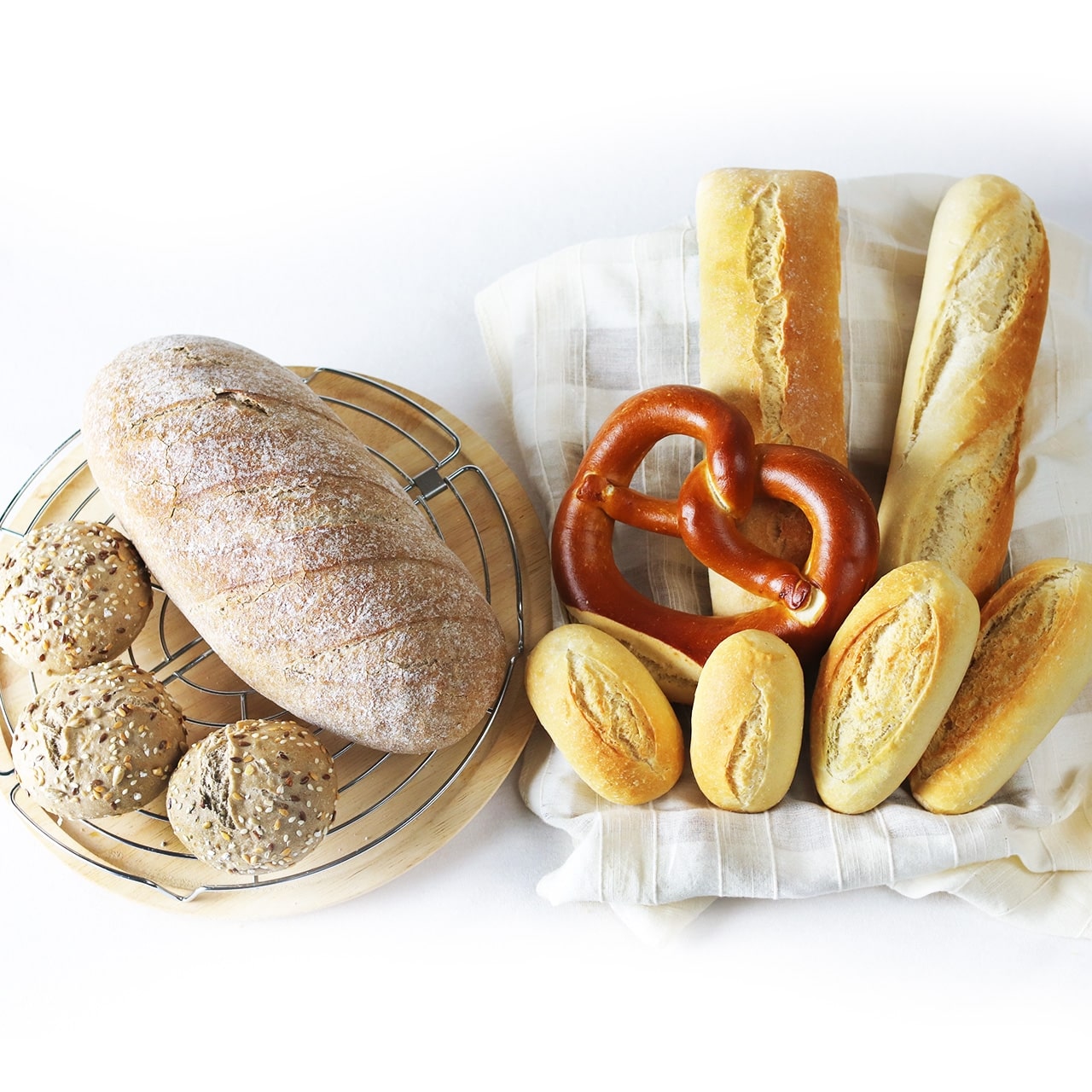 【サンプル セット】7種類のお食事パンお味見用セット