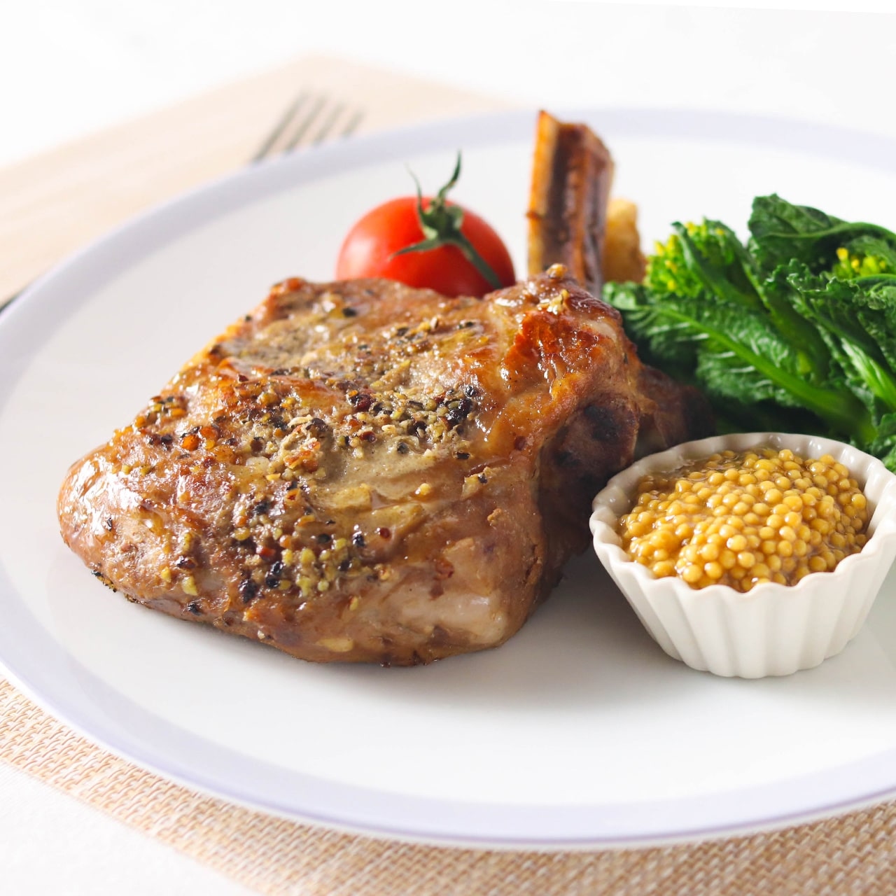 【Sサイズ】温めるだけ！骨付き仔牛ロースステーキ