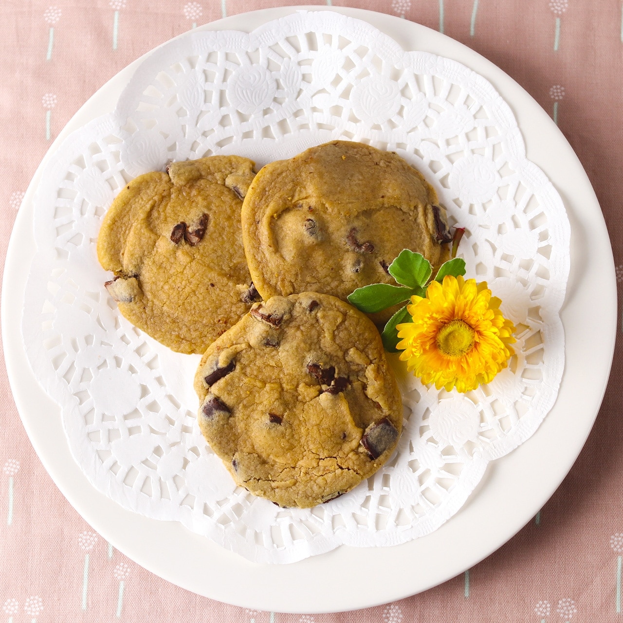 【3枚】チョコチップ 焼くだけ ソフトクッキー生地（アメリカンホームメイドタイプ）