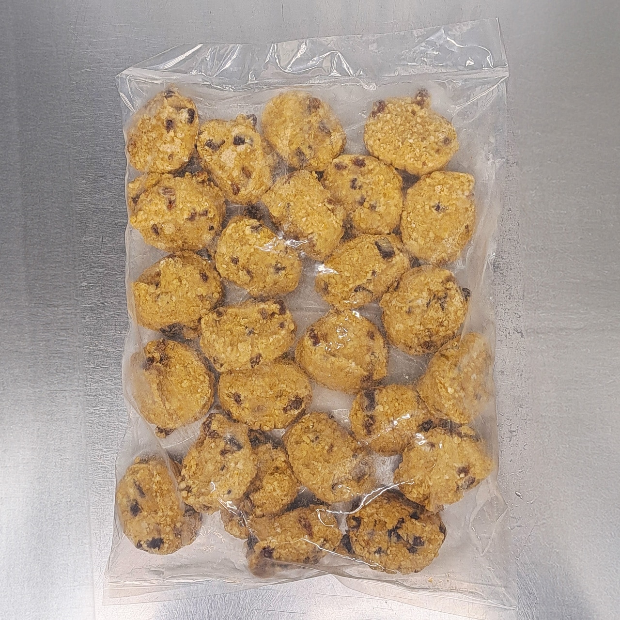 【25枚】レーズンチョコ オートミール 焼くだけ ソフトクッキー生地（アメリカンホームメイドタイプ）