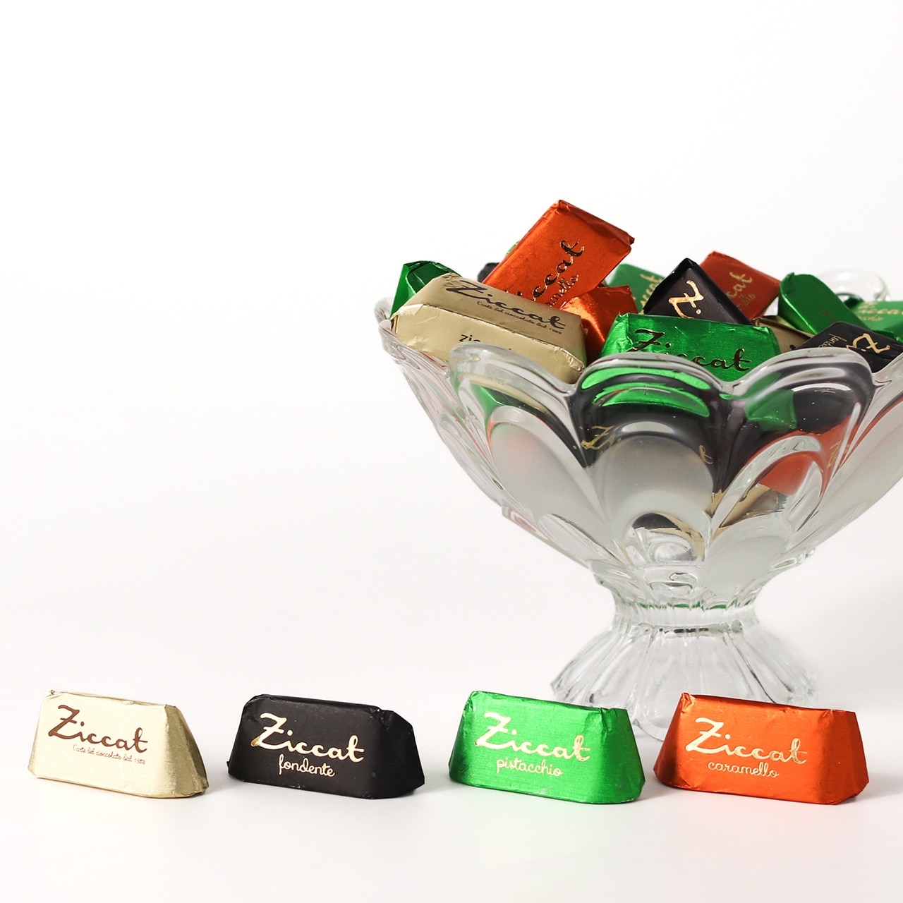 美食の街トリノの贅沢ジャンドゥーヤ(チョコレート)4種×10個