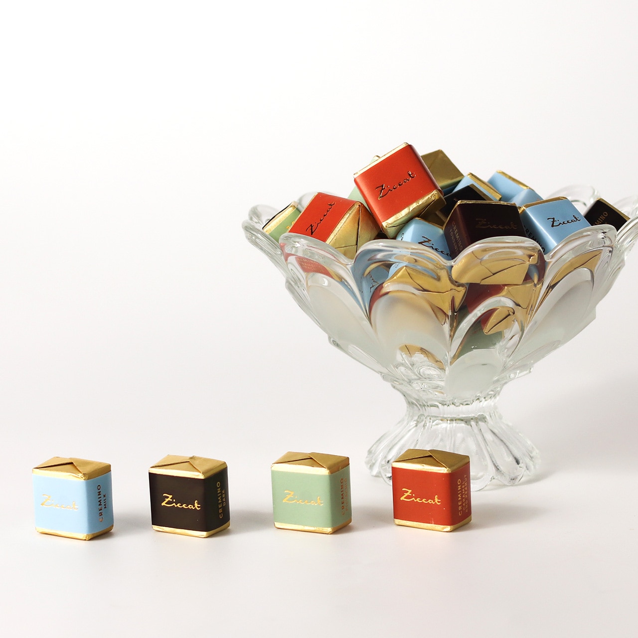 美食の街トリノの贅沢な層がとろけるクレミノ(チョコレート)4種×10個