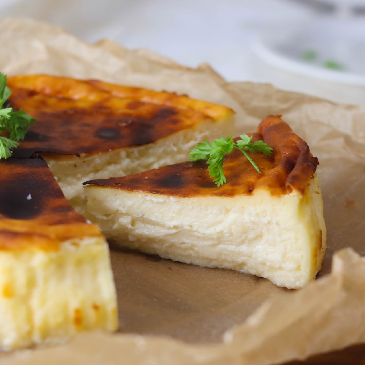 本場スペインのとろけるバスクチーズケーキ