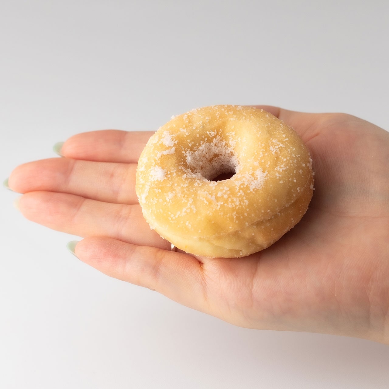 ふわもち食感 ミニドーナツ シュガー ベルギー産 4個入り