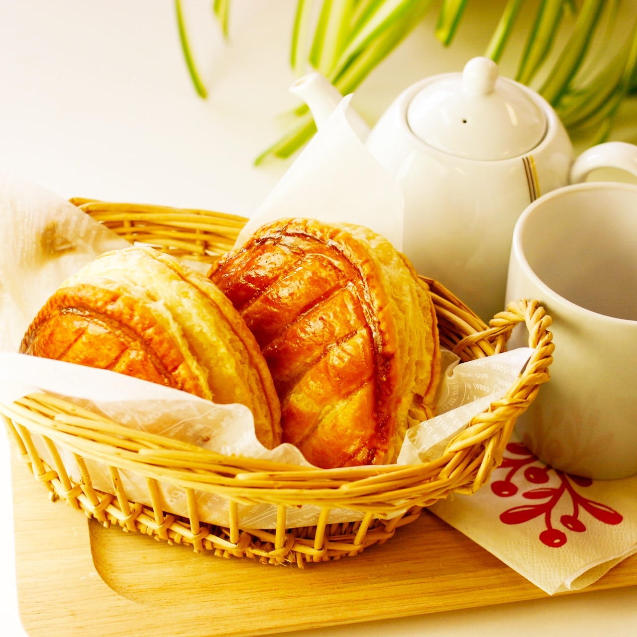 【お買い得・２個】 カスタードクリームパイ