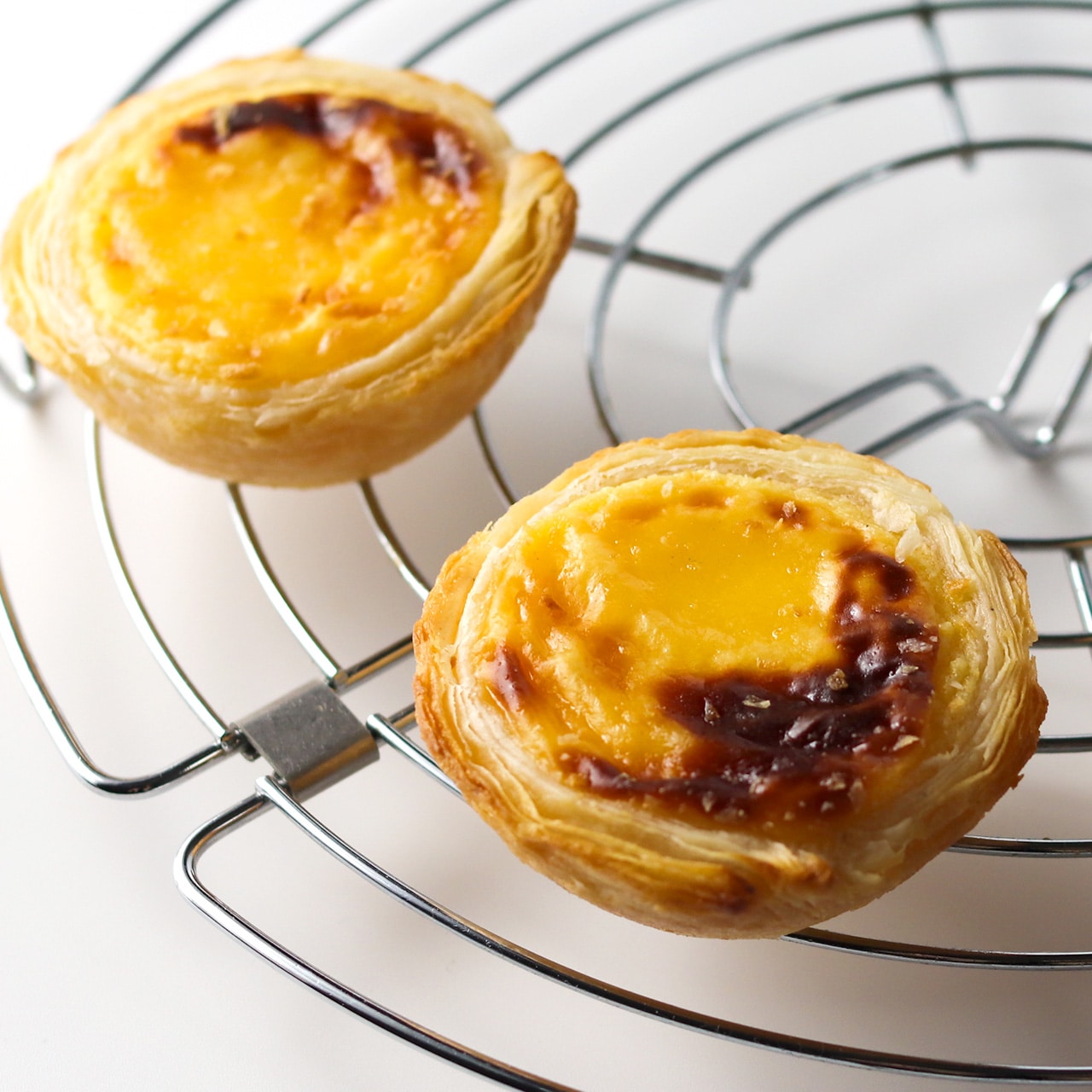 濃厚なめらか食感のエッグタルト（パステル・デ・ナタ）