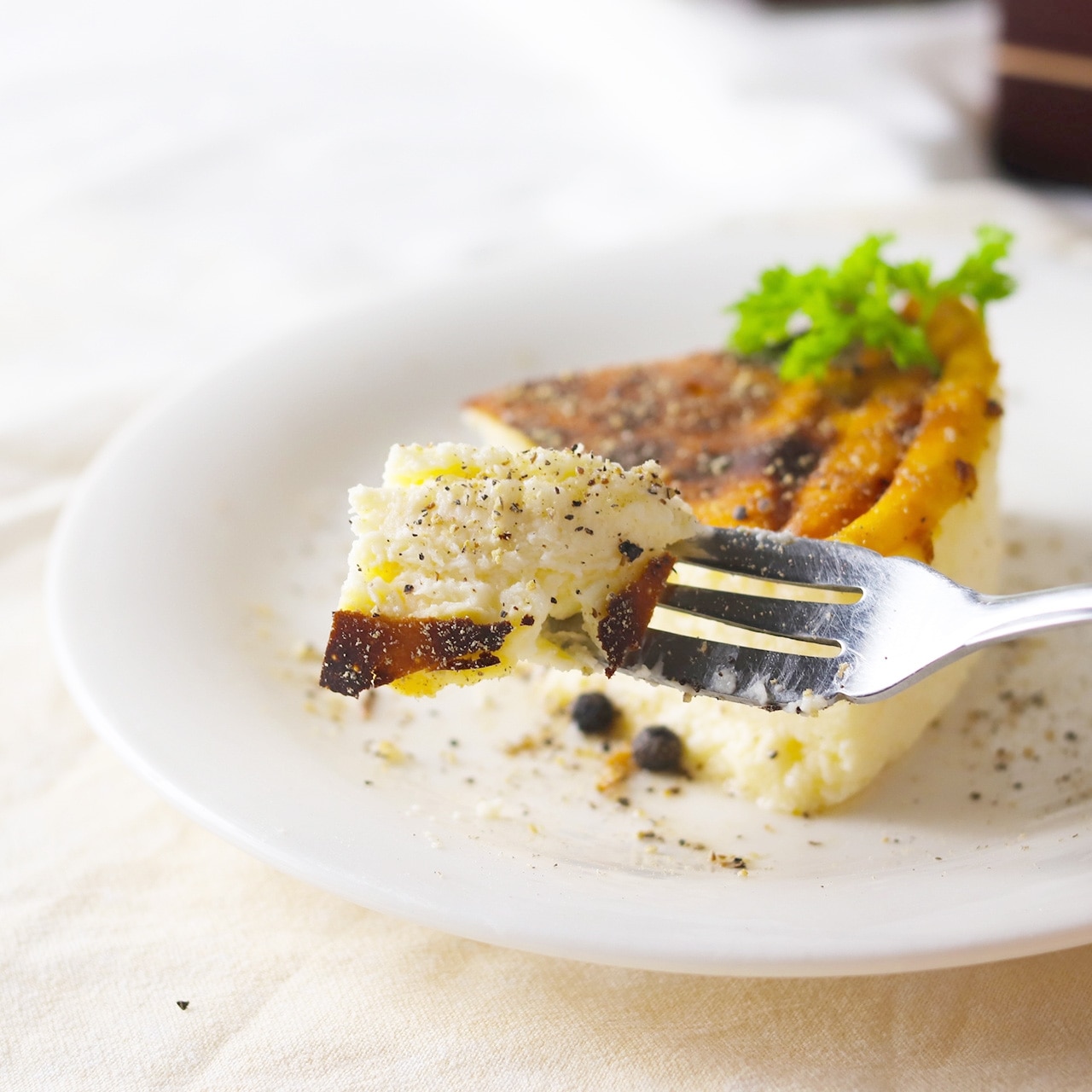 本場スペインのとろけるバスクチーズケーキ