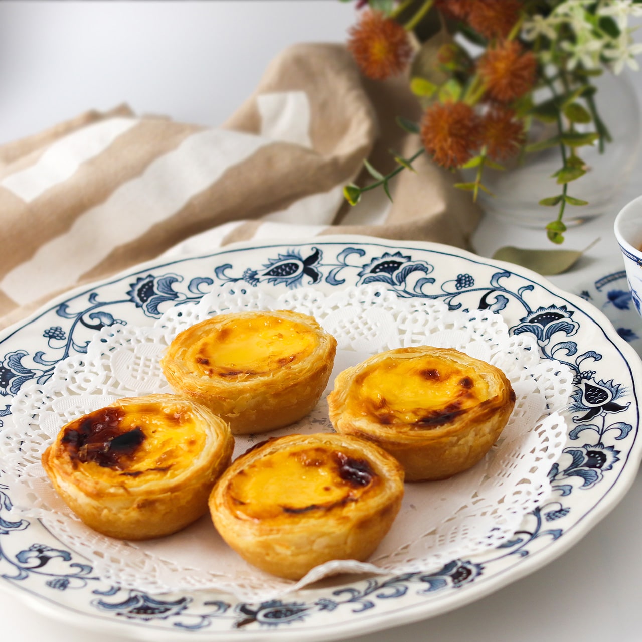 濃厚なめらか食感のエッグタルト（パステル・デ・ナタ）