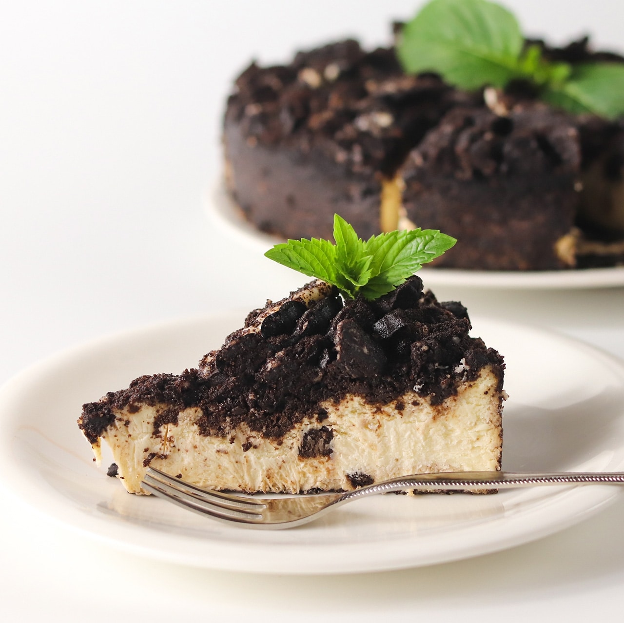 【お買い得】クッキー&クリーム ニューヨーク チーズケーキ (直径約20cm 12カット)