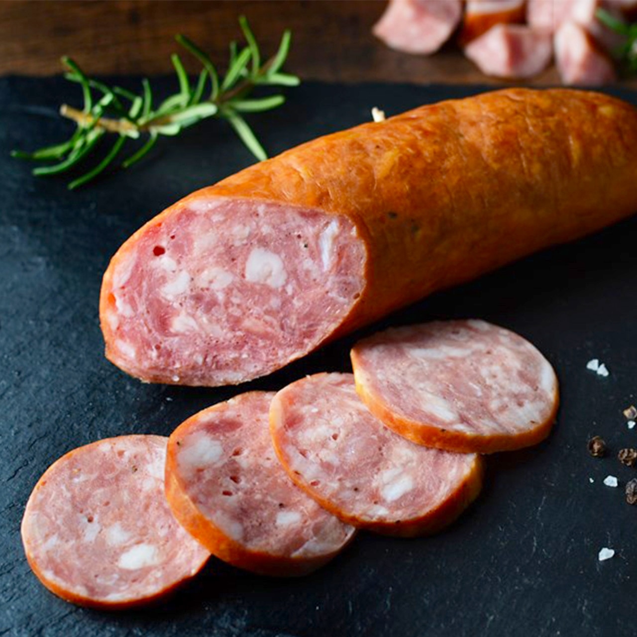 【お買い得】 ソシソン ア ライユ 250ｇ （にんにく風味のソーセージ）