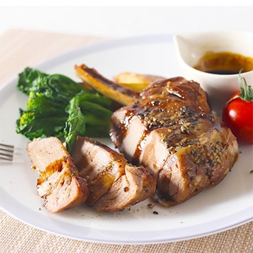 【Sサイズ】温めるだけ！骨付き仔牛ロースステーキ