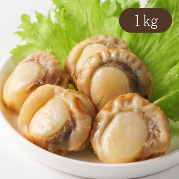 肉厚の旨味 ほたて貝（青森産 黄金ほたて） Sサイズ （1㎏）