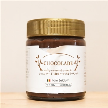 【訳あり】チョコレートクリーム  塩キャラメル クランチ  ベルギー産