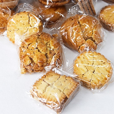 【訳あり】ブルターニュ産 クッキー(ガレット)3種アソート缶