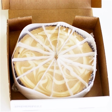 【在庫限り】（業）ニューヨーク チーズケーキ カプチーノ (直径約 20cm  14カット) 6個