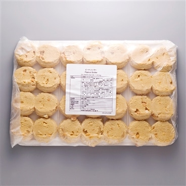 （業）焼くだけクッキー生地 ピーナッツバター 28枚×8パック