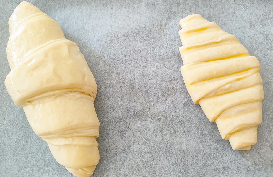 ブログ おうちで焼きたてクロワッサン！2種類を食べ比べしてみました