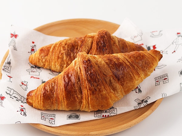 軽い食感のクロワッサン