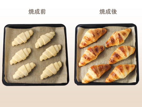 発酵不要、オーブンで焼くだけ