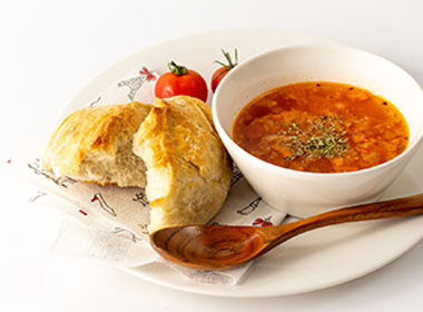 スープや煮こみ料理に添えて