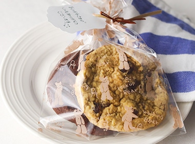 ラッピングしてプチギフトに