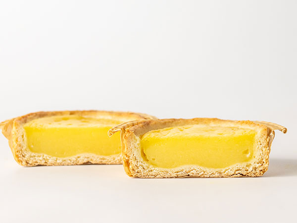 レモンタルト断面