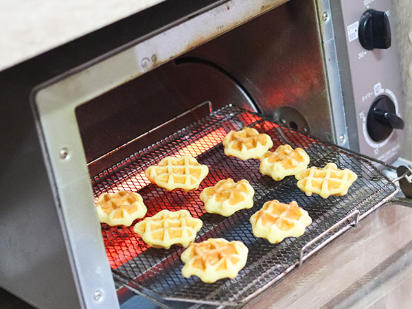 トースターで軽く焼いて香ばしく