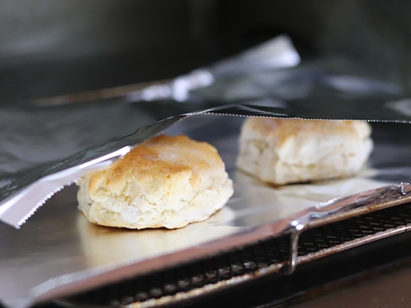 トースターで焼成