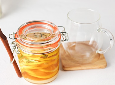 ドリンクやお料理にも使えるハニーレモン