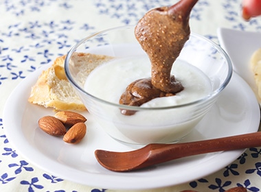 ヨーグルトのソースに