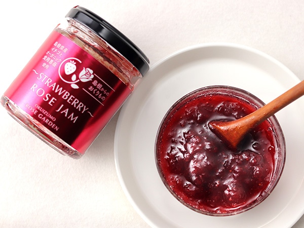 薔薇とイチゴのジャム