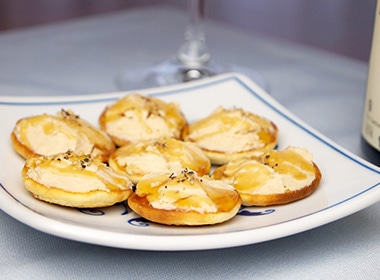 ハチミツをかけて