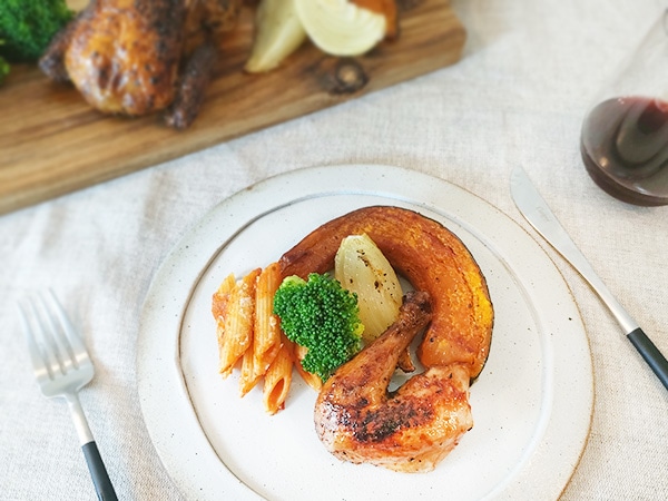 手軽に丸どりのロースト