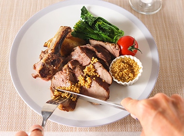 花咲くサクラぜんざい