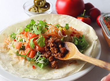 タコスにはもちろん！