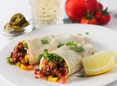 お外ランチにも手軽にブリト―