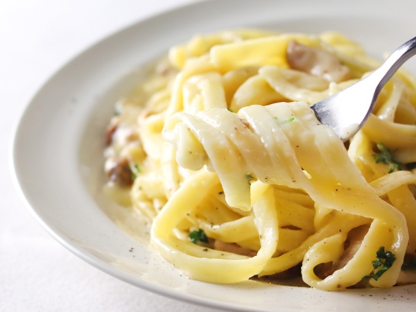 タリアテッレカルボナーラ